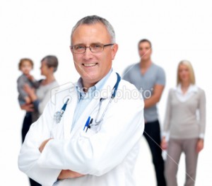 doctor-with-family